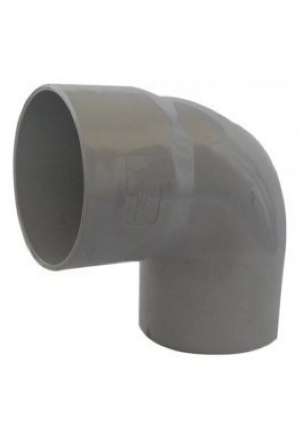 COUDE PVC Ø 125 87° (1/4)
