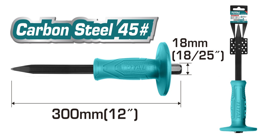 BURIN BOUT POINTURE 300 x 18 x 24 MM (THT4221226-INX1)