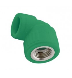 COUDE PPR FILETE (FEMELLE) Ø 20