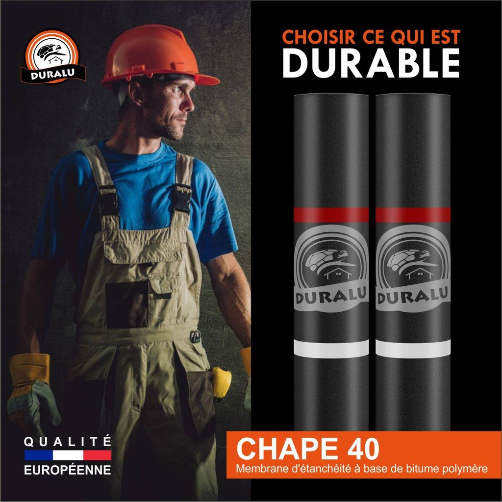 CHAPPE 40 NOIR (DURALU)