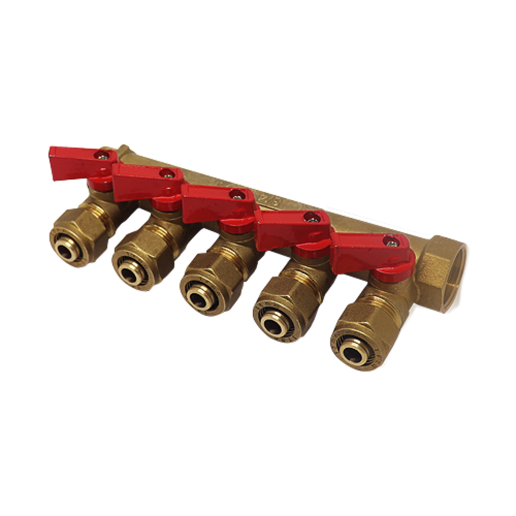 NOURRICE 6 SORTIES ROUGE ¾/16MM