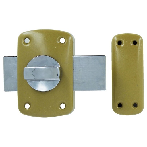 [SERRURES 6-8] VERROU PLAT 2 COUPS (DOOR LOCK)